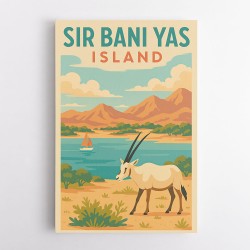 Sir Bani Yas Island Wall Art