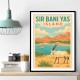 Sir Bani Yas Island Wall Art Sir Bani Yas Island Wall Art