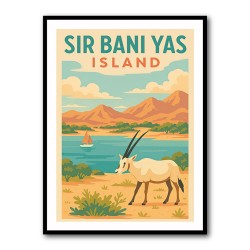 Sir Bani Yas Island Wall Art