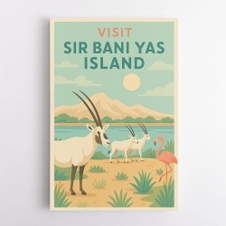 Sir Bani Yas Island 1 Wall Art