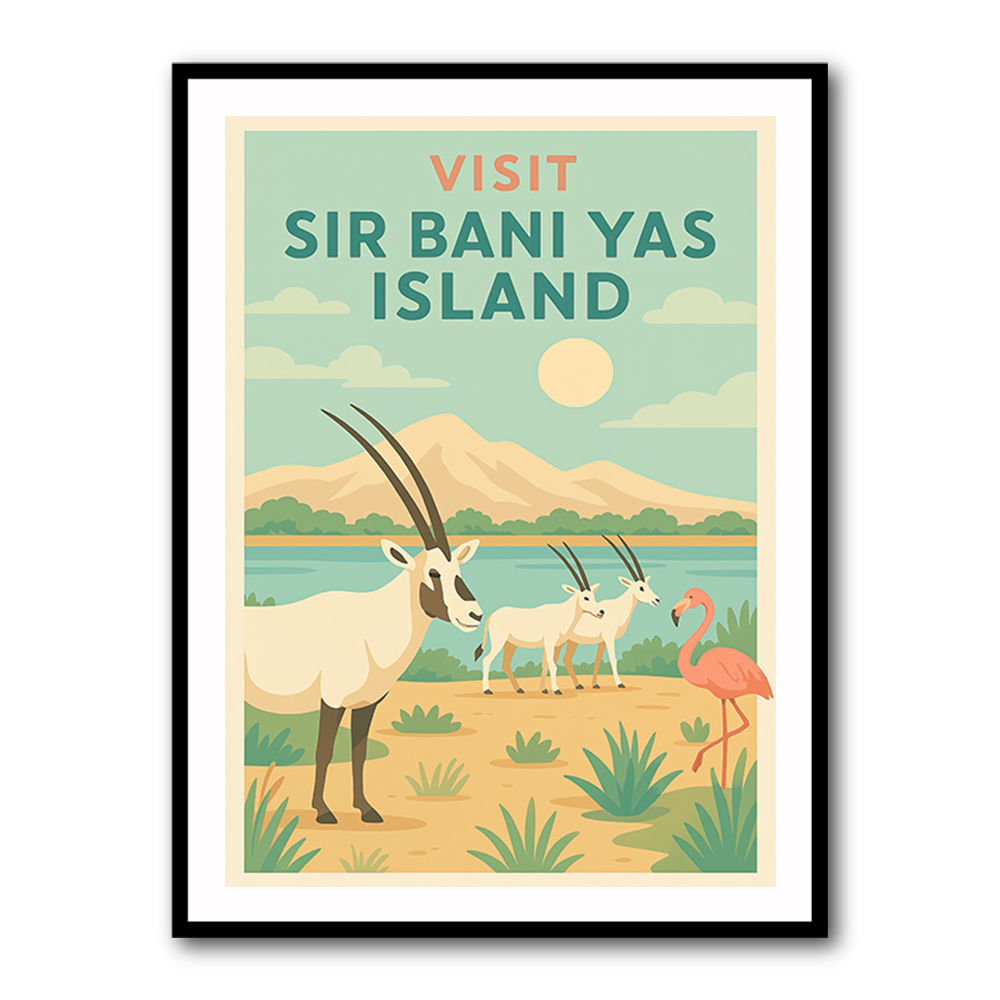 Sir Bani Yas Island 1 Wall Art Sir Bani Yas Island 1 Wall Art