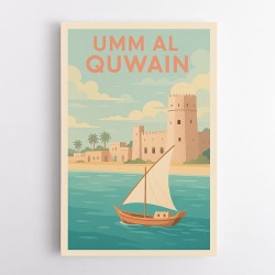 Umm Al Quwain Poster Wall Art