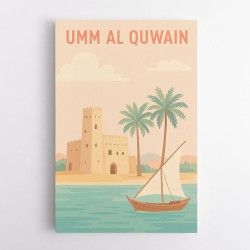 Umm Al Quwain Poster 1 Wall Art