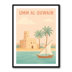 Umm Al Quwain Poster 1 Wall Art