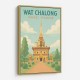 Wat Chalong Phuket Thailand Travel Poster Wall Art Wat Chalong Phuket Thailand Travel Poster Wall Art
