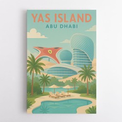 Yas Island Getaway Wall Art