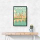 Zaragoza Travel Poster Wall Art Zaragoza Travel Poster Wall Art