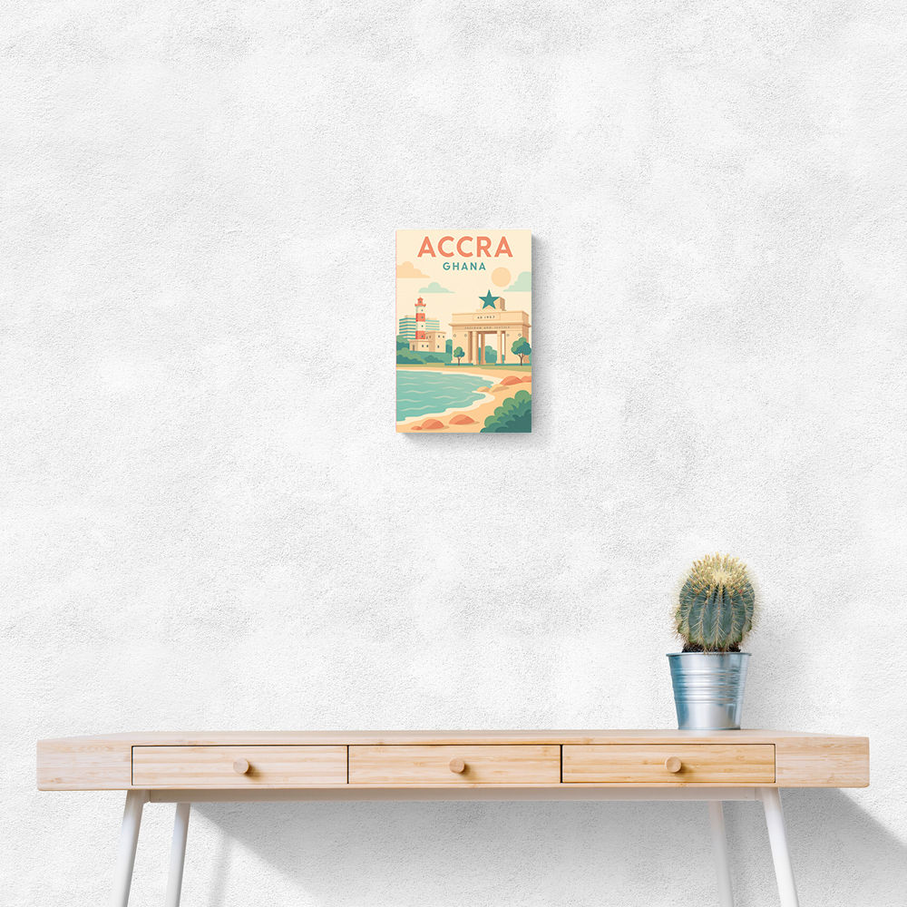 Accra Travel Poster Accra Travel Poster