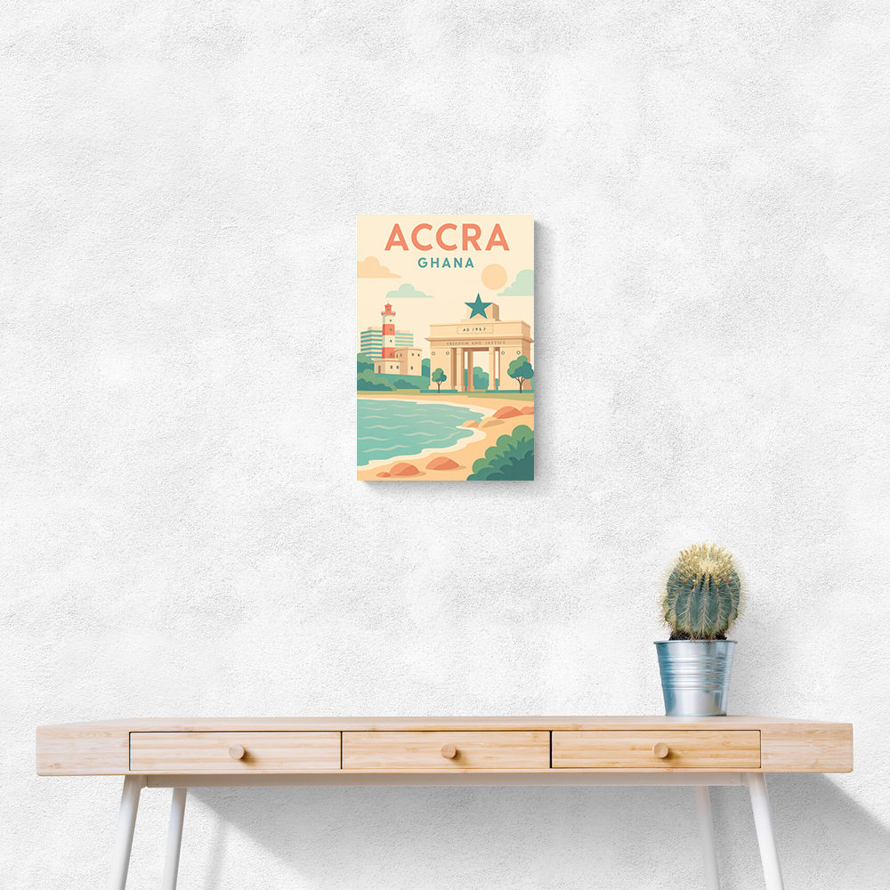 Accra Travel Poster Accra Travel Poster