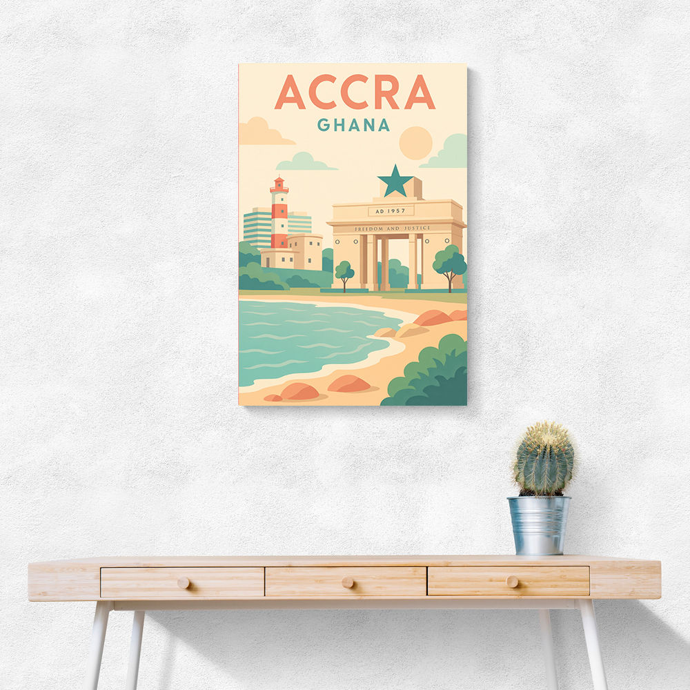 Accra Travel Poster Accra Travel Poster