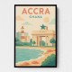 Accra Travel Poster Accra Travel Poster