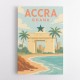 Accra Travel Poster 1 Accra Travel Poster 1