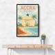 Accra Travel Poster 1 Accra Travel Poster 1