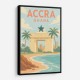 Accra Travel Poster 1 Accra Travel Poster 1