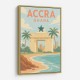 Accra Travel Poster 1 Accra Travel Poster 1
