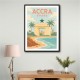 Accra Travel Poster 1 Accra Travel Poster 1