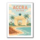 Accra Travel Poster 1 Accra Travel Poster 1
