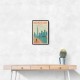 Business Bay Dubai Travel Poster Business Bay Dubai Travel Poster
