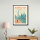 Business Bay Dubai Travel Poster Business Bay Dubai Travel Poster