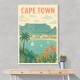 Cape Town Travel Poster Cape Town Travel Poster