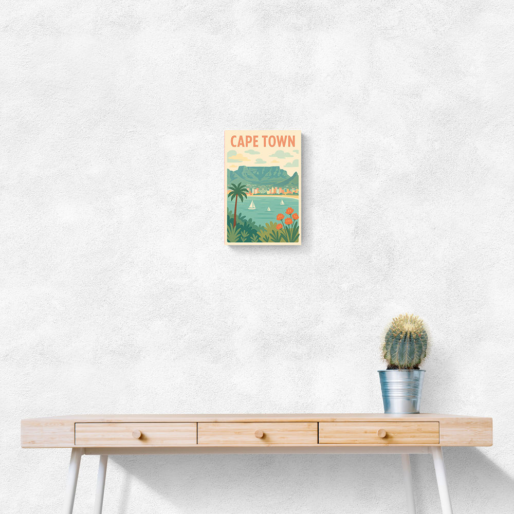 Cape Town Travel Poster Cape Town Travel Poster
