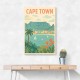Cape Town Travel Poster Cape Town Travel Poster