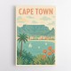 Cape Town Travel Poster Cape Town Travel Poster