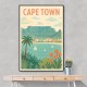 Cape Town Travel Poster Cape Town Travel Poster