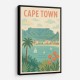 Cape Town Travel Poster Cape Town Travel Poster