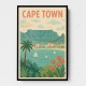 Cape Town Travel Poster Cape Town Travel Poster