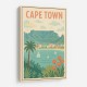 Cape Town Travel Poster Cape Town Travel Poster