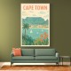 Cape Town Travel Poster Cape Town Travel Poster