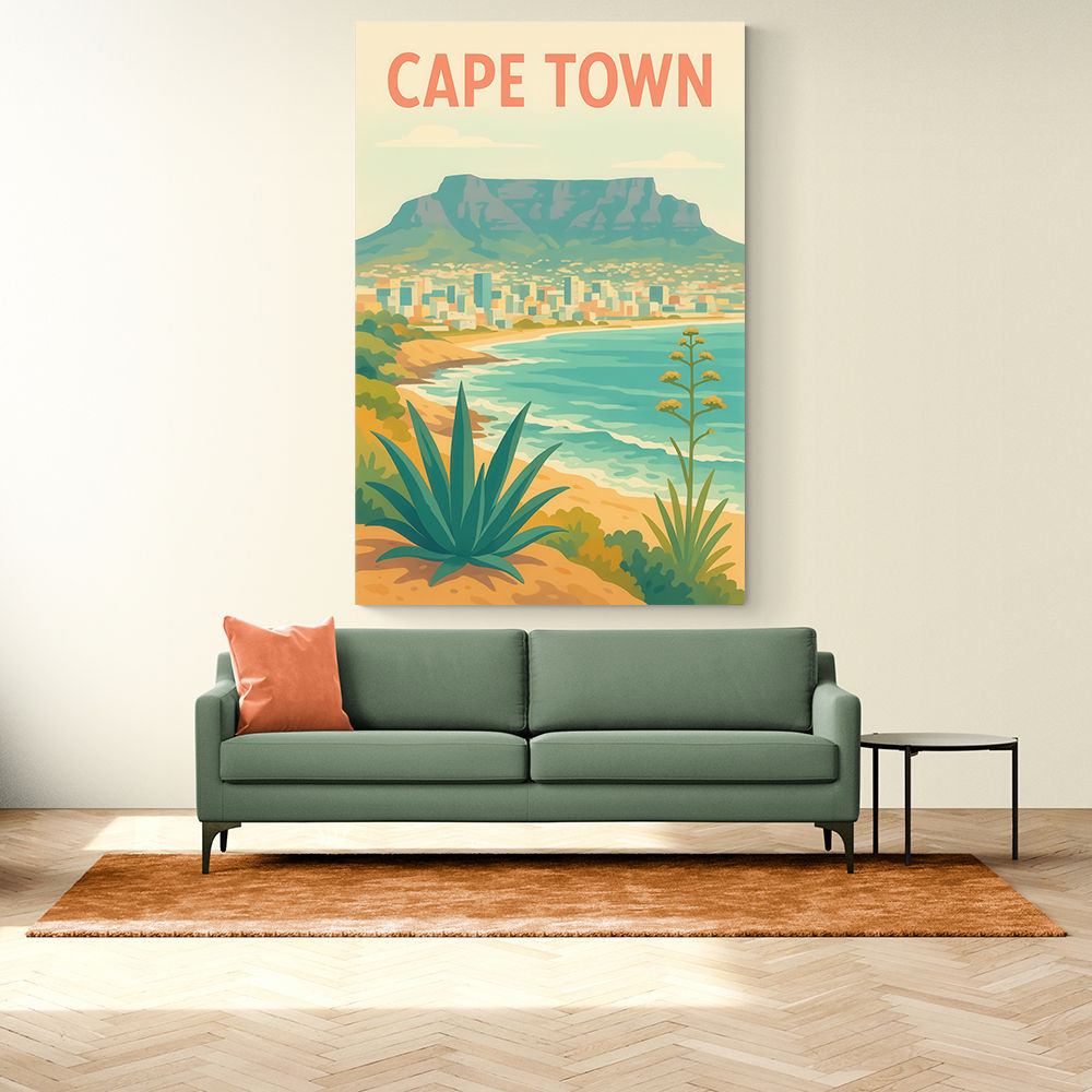 Cape Town Travel Poster 1