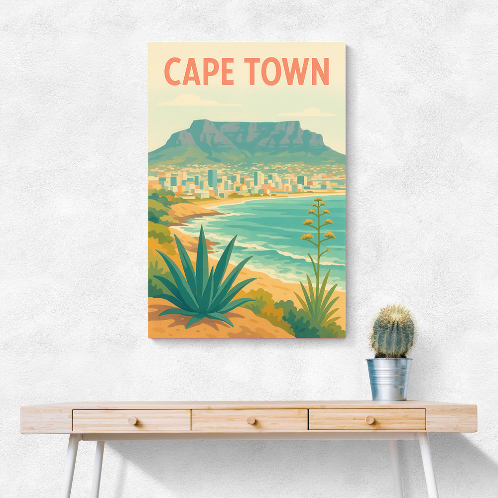 Cape Town Travel Poster 1