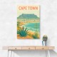Cape Town Travel Poster 1
