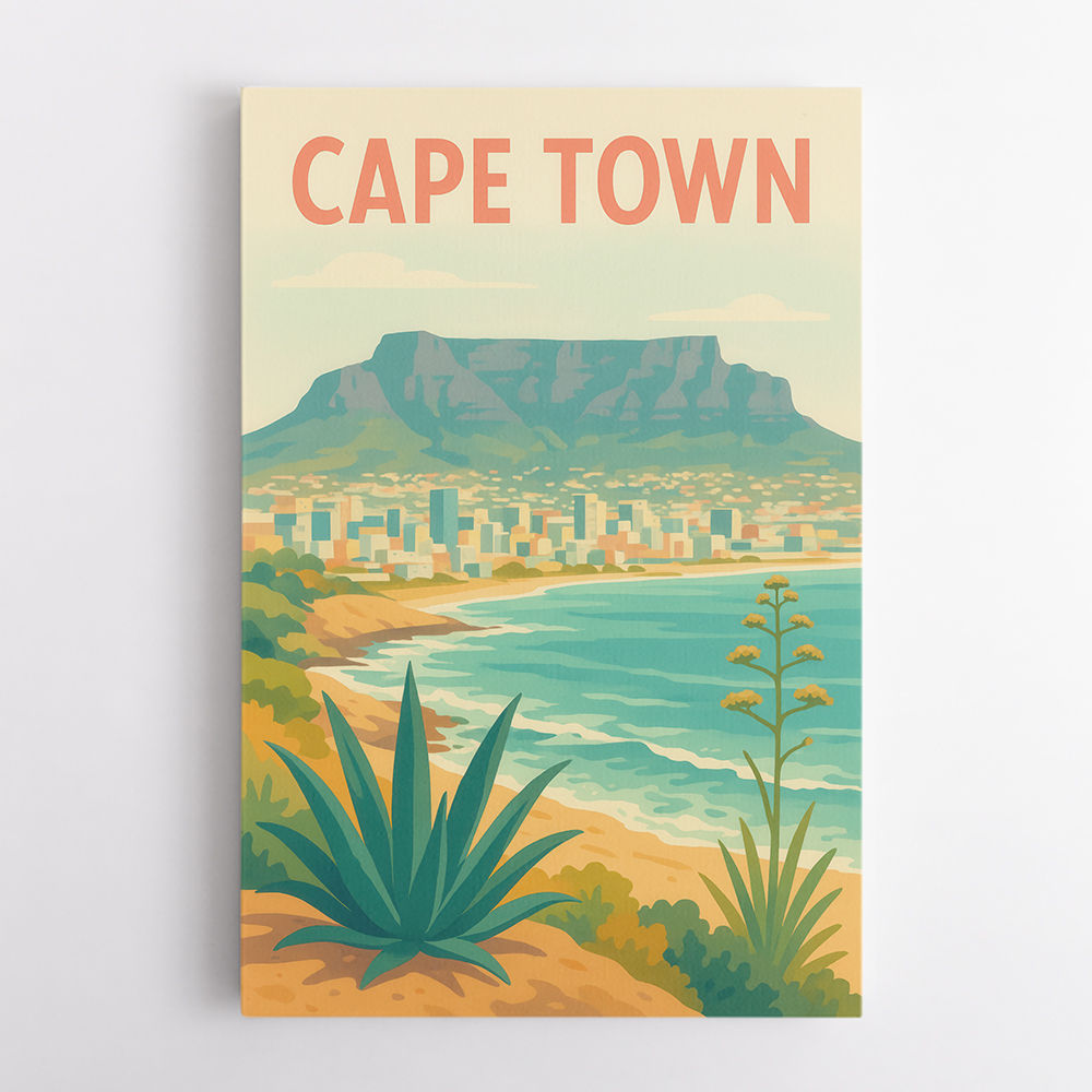 Cape Town Travel Poster 1
