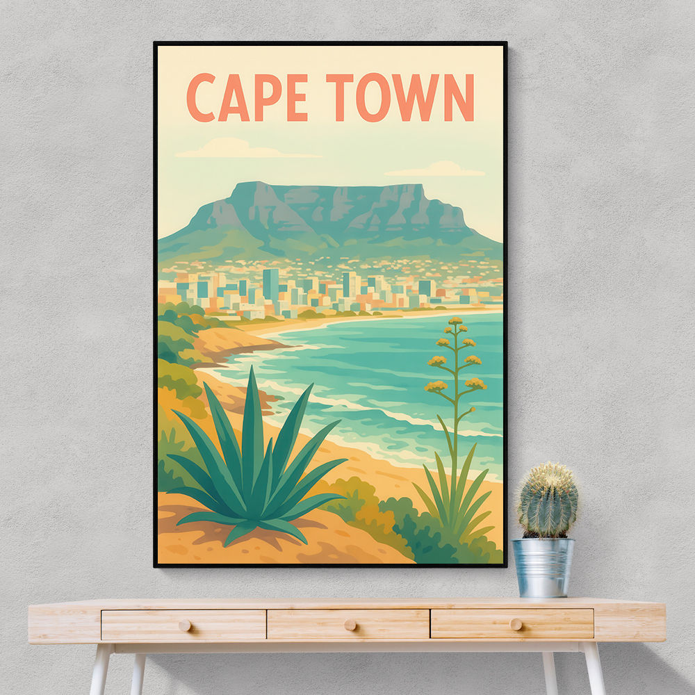 Cape Town Travel Poster 1