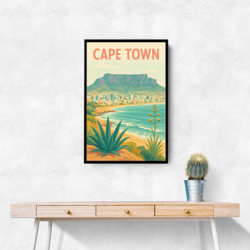 Cape Town Travel Poster 1