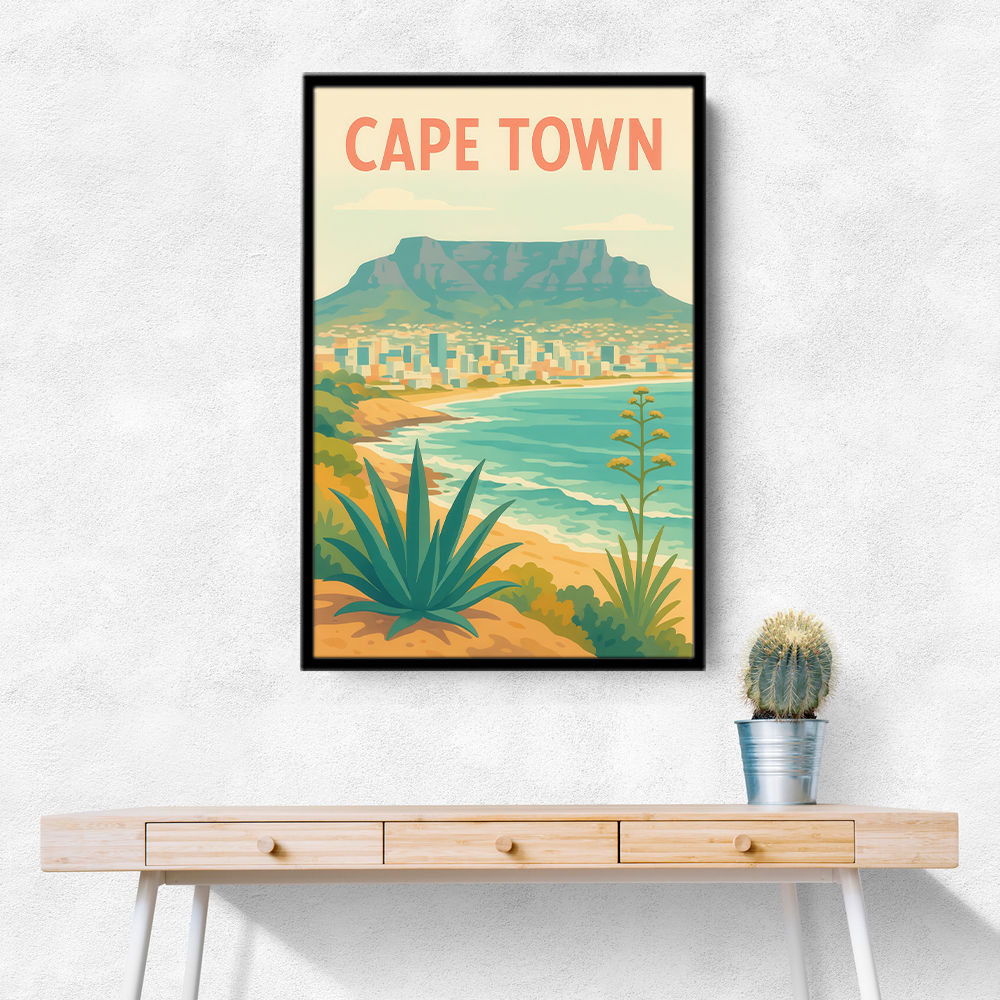 Cape Town Travel Poster 1