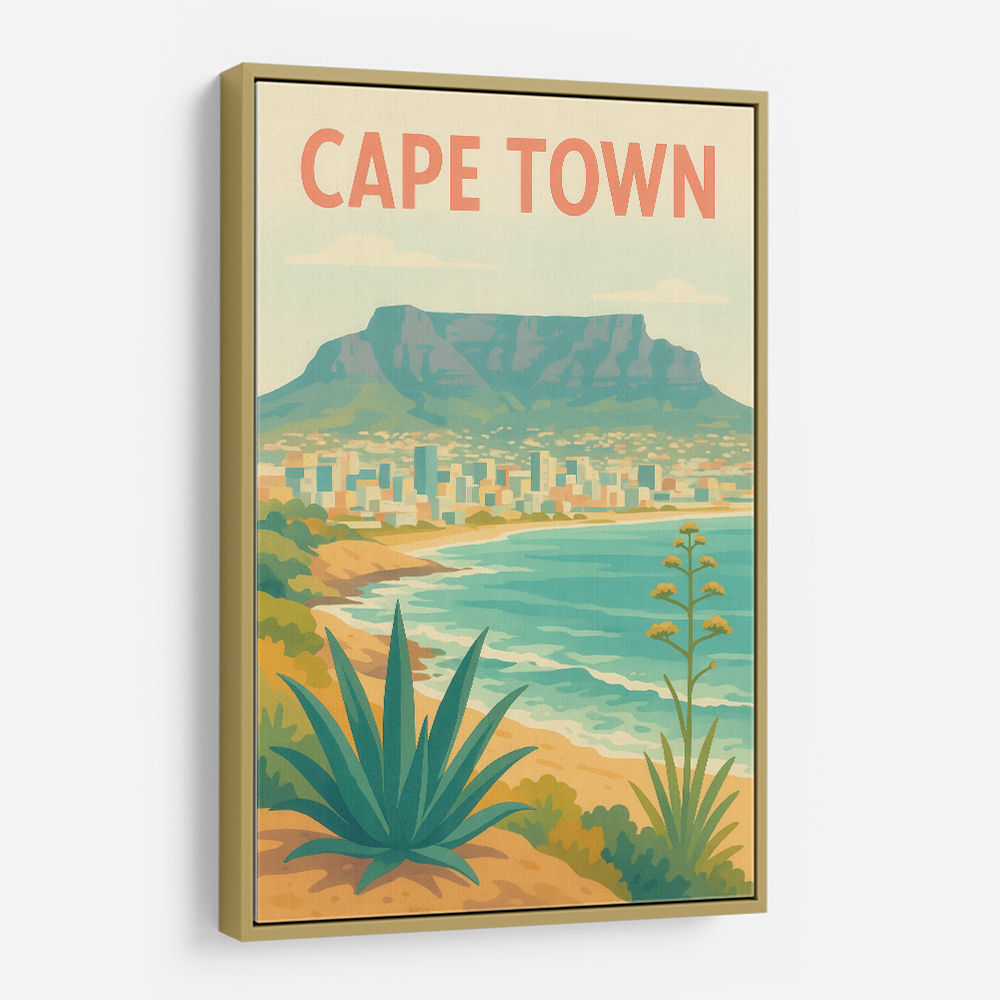 Cape Town Travel Poster 1