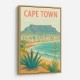 Cape Town Travel Poster 1