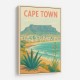 Cape Town Travel Poster 1