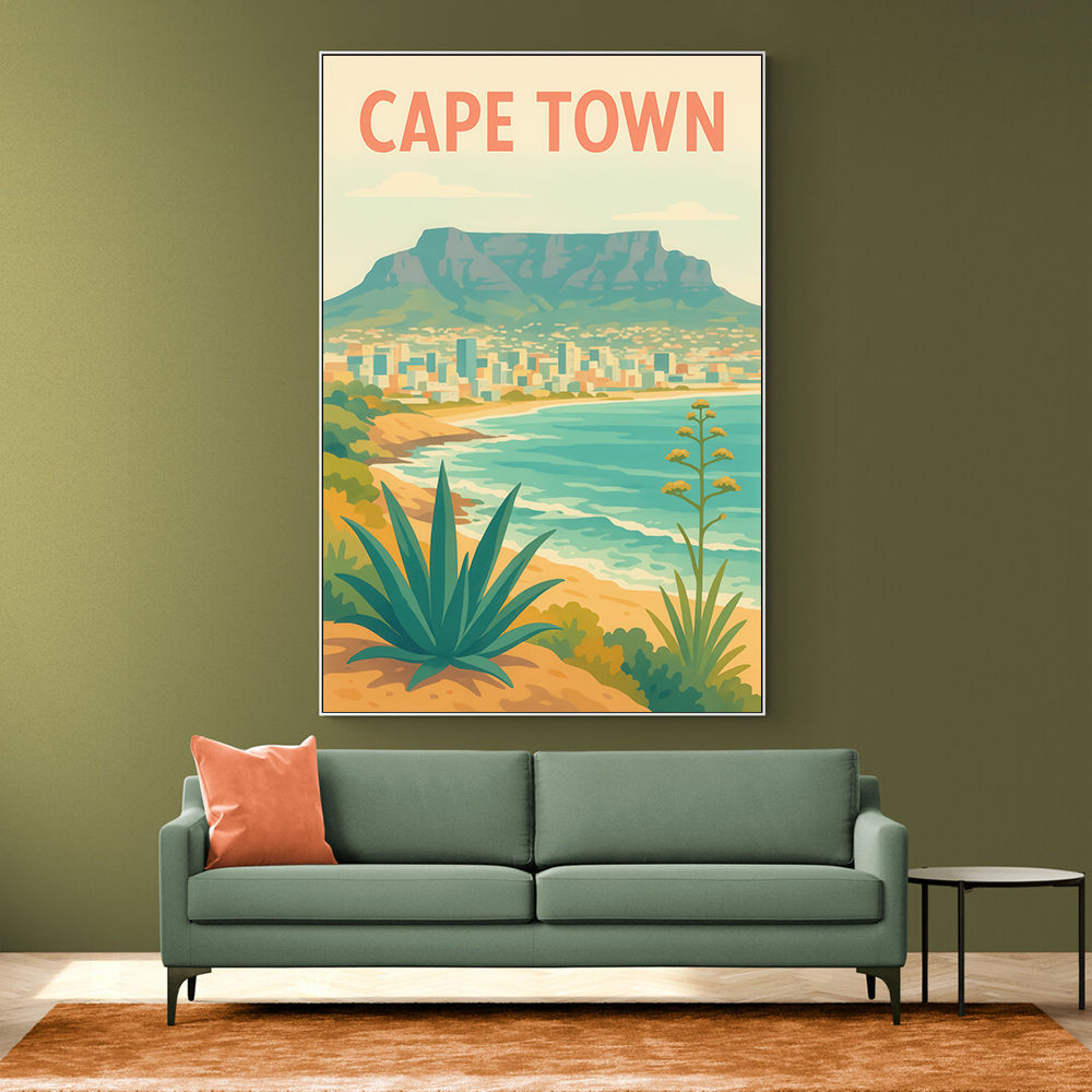 Cape Town Travel Poster 1