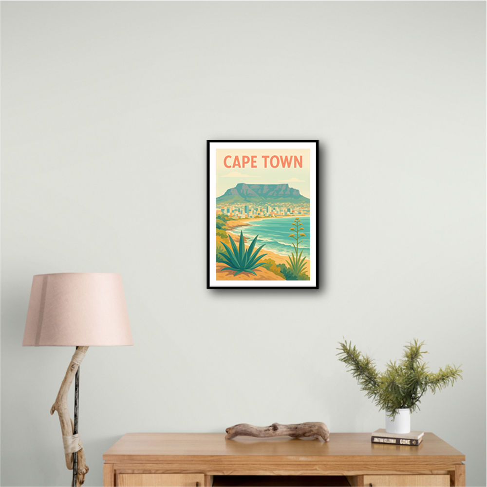 Cape Town Travel Poster 1