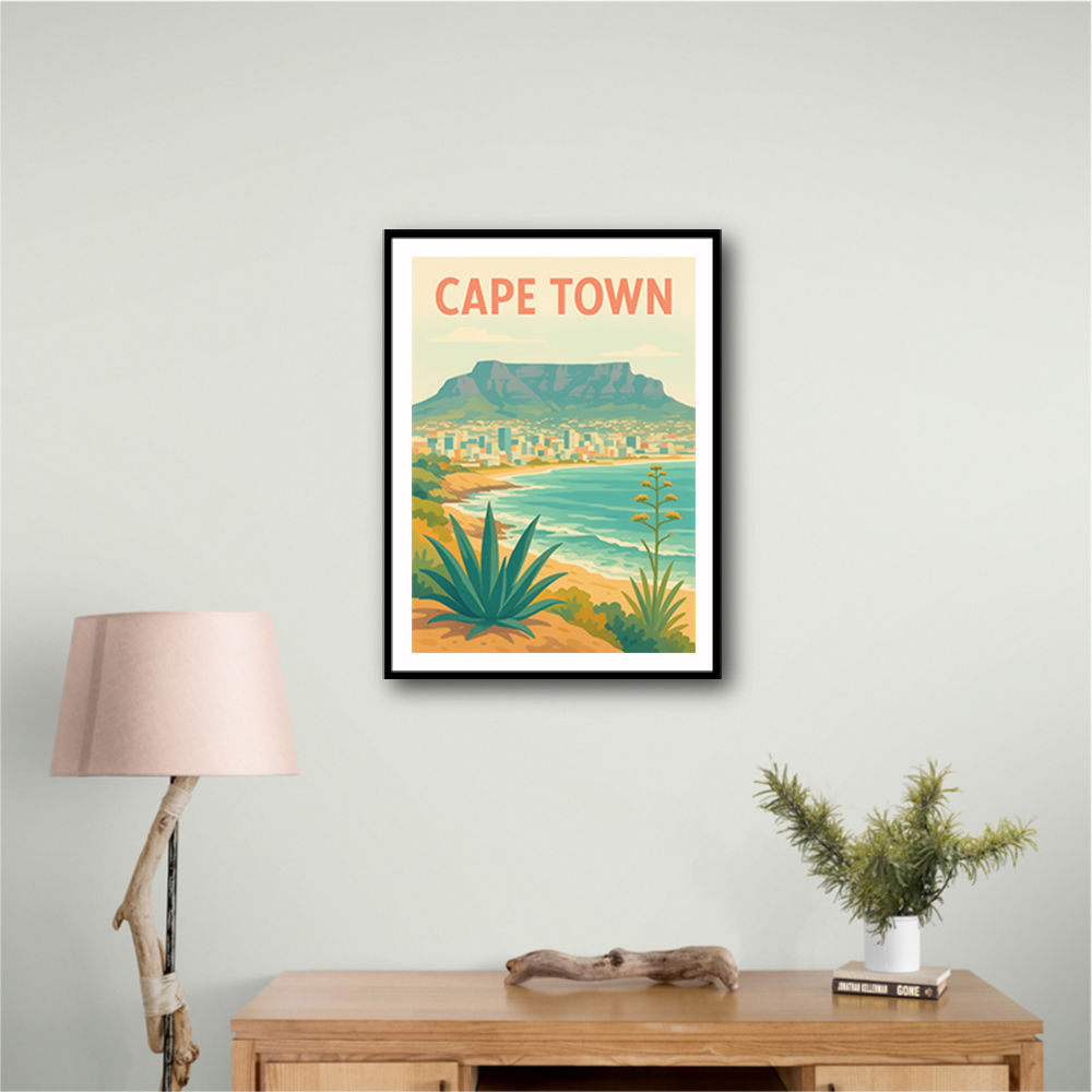 Cape Town Travel Poster 1