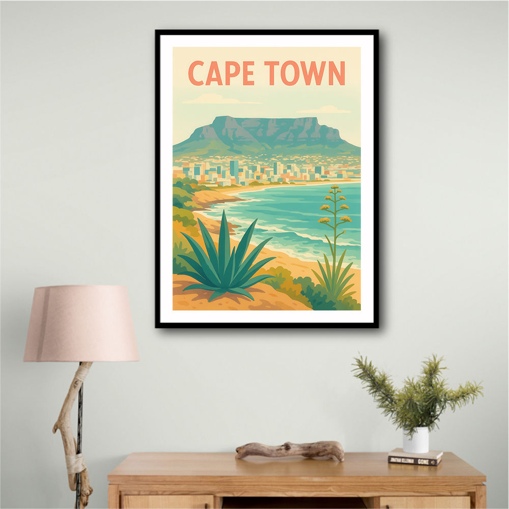 Cape Town Travel Poster 1