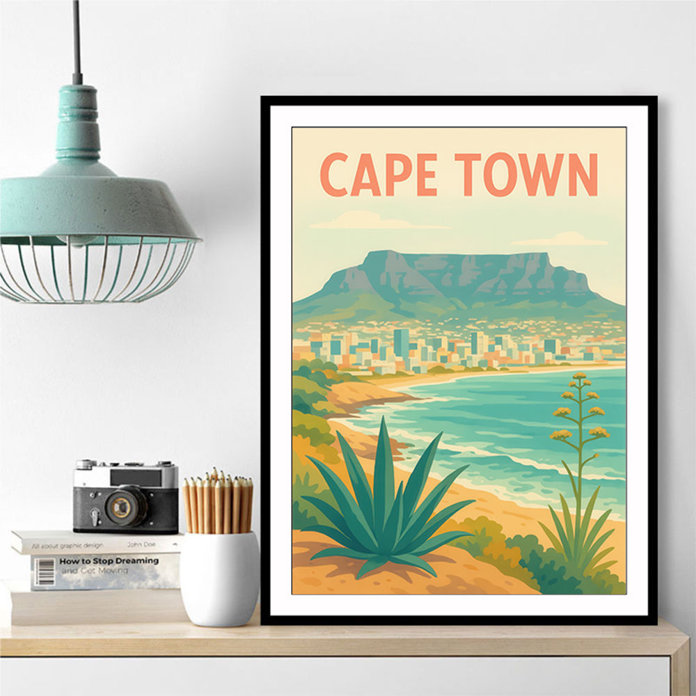 Cape Town Travel Poster 1