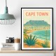 Cape Town Travel Poster 1