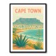Cape Town Travel Poster 1