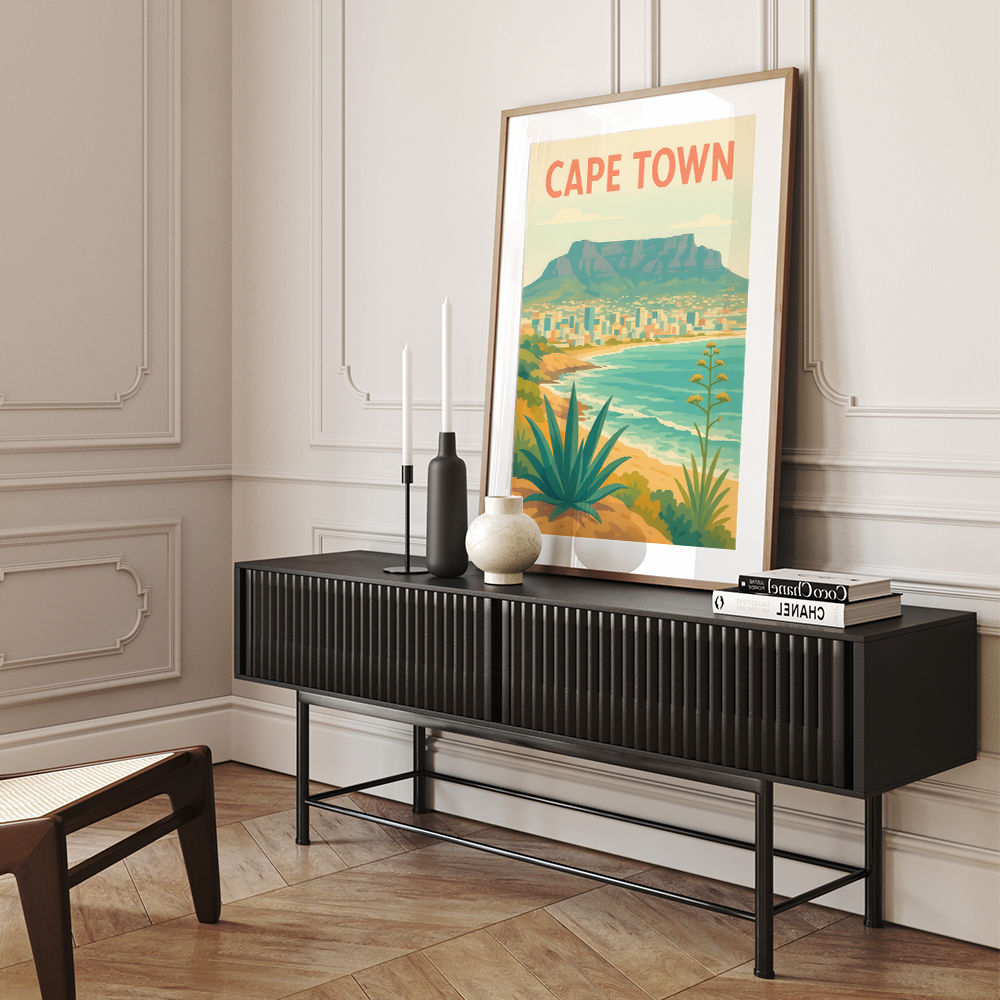 Cape Town Travel Poster 1